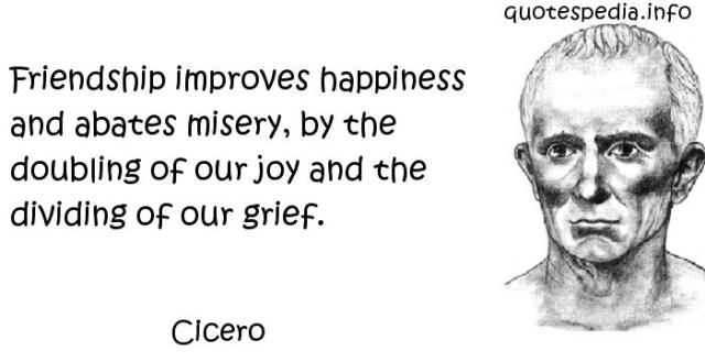 Cicero on Friendship