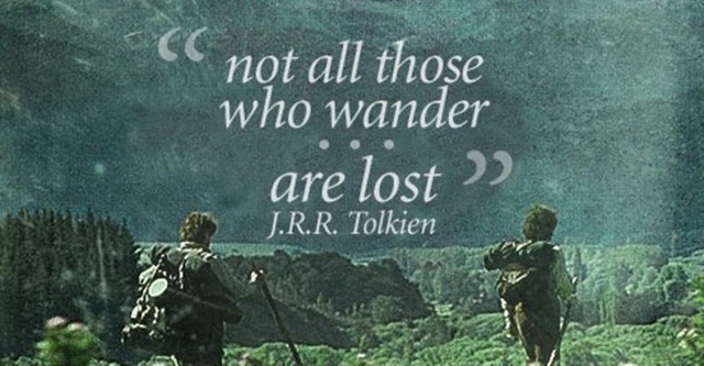 not all who wander